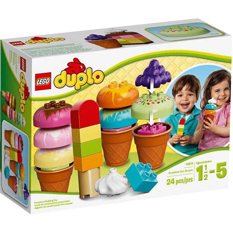 LEGO DUPLO Creative Play Creative Ice Cream Building Set - Walmart.com