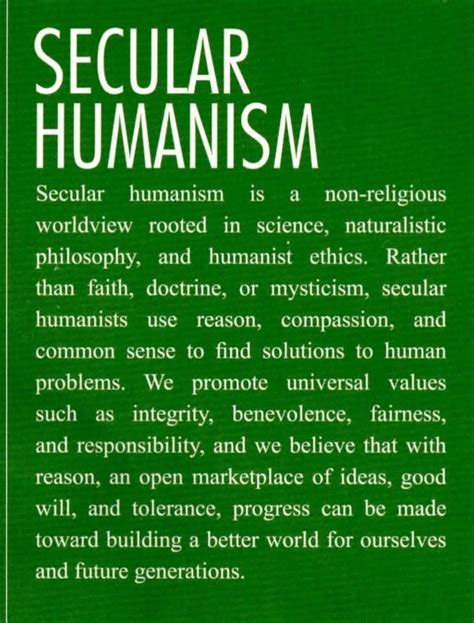 Secular Humanism | Secular humanism, Secularism, Secular humanist