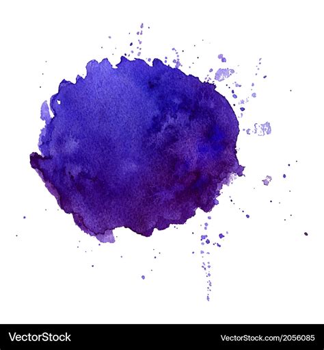 Watercolor splash Royalty Free Vector Image - VectorStock