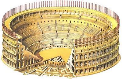 Historia del Arte: El Coliseo o Anfiteatro de Flavio