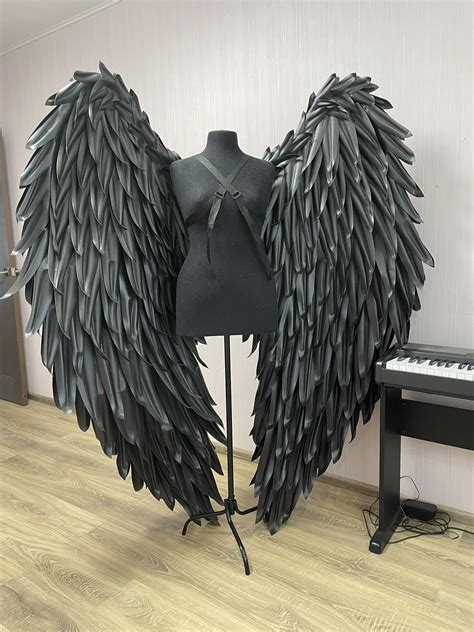 Black angel wings demon wings cosplay costume sexy cosplay | Etsy