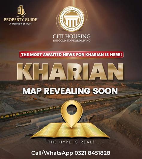 Citi Housing Kharian Map Reveal - Unveiling the Future