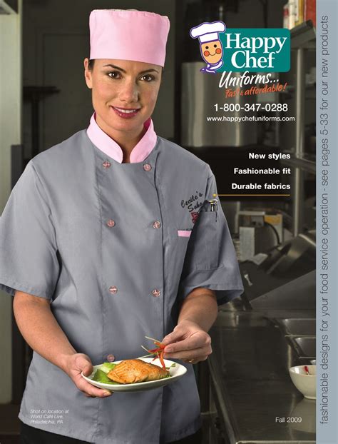 Happy Chef Uniforms 2009 Catalog by Happy Chef Uniforms - Issuu