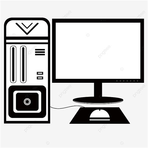 Technology Clipart Black And White