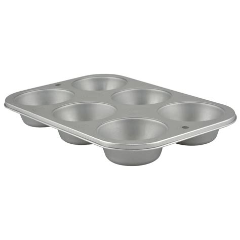 Muffin Pan - Baking Pan for 6 Muffins - Muffin Tin - 4 Pack - Walmart.com