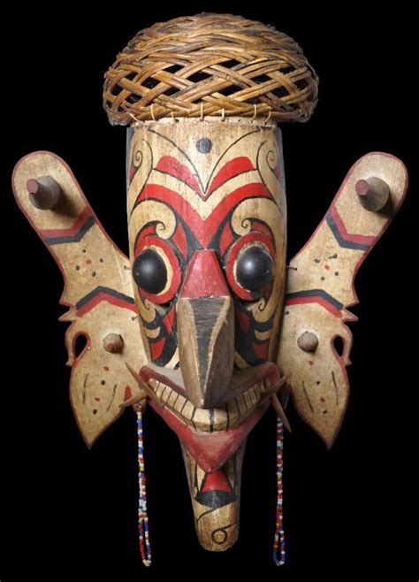 Dayak Hudoq Mask - Michael Backman Ltd | Album art design, Masks art ...