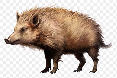 Wildlife mammal animal boar. | Premium PNG - rawpixel