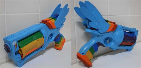 Nerf gun Rainbow Dash. by Gruntoks on DeviantArt