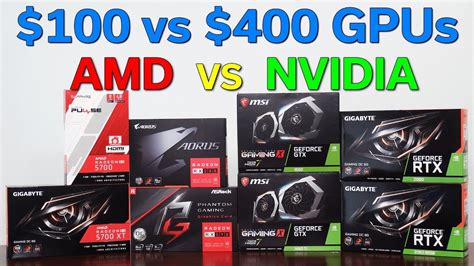 Amd Vs Nvidia Comparison Chart