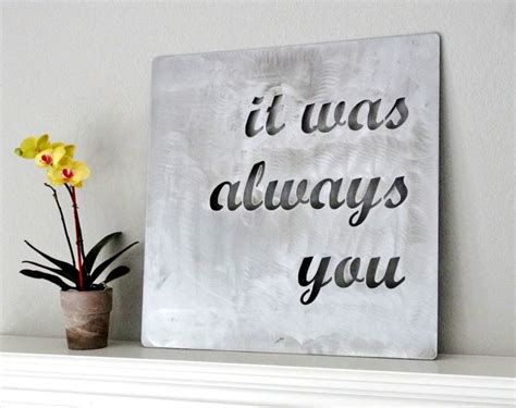 Custom Metal Quote Sign and Sayings Inspirational - Etsy Canada | Metal ...