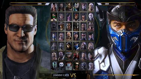 Mortal Kombat 2 All Characters