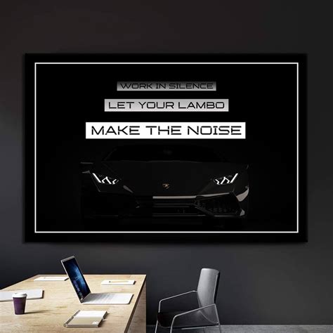 Walls Decor Prints - Creative Unique Canvas Art - LAMBO NOISE