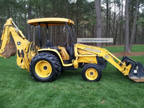 John Deere 110 Loader Backhoe 805 Hours