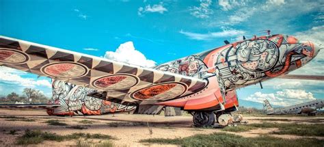 New life to dead aircrafts by best graffiti artists in the world | Best ...