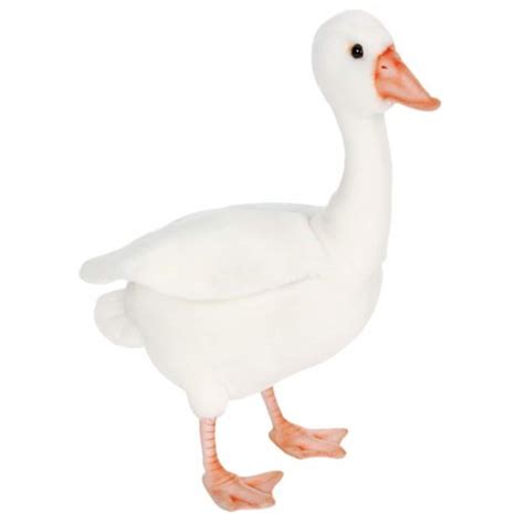 Hansa Young White Duck Plush Toy - Walmart.com