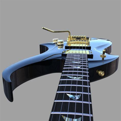 guitar 3d model | Guitar, 3d model, Model