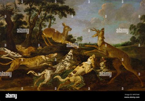 English: Hunting scene between 1604 and 1679. 965 Paul de Vos - Hunting ...