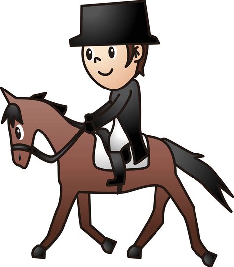 horse riders - Clip Art Library