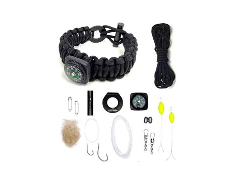 The Ultimate Paracord Survival Bracelet Kit by LAST MAN Survival Gear