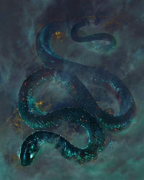 Starry Serpent by TamberElla on DeviantArt