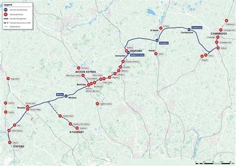 East West Rail plans updated and Bedford – Cambridge preferred route ...