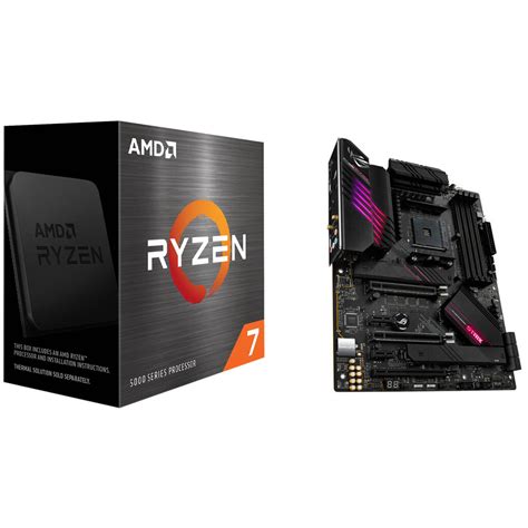 AMD Ryzen 7 5800X 3.8 GHz Eight-Core AM4 Processor & ASUS ROG