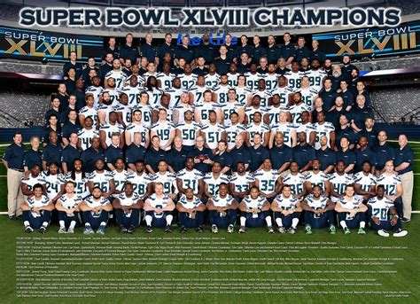 Seattle Seahawks Superbowl 48 Team Photo - 1280x1024 : Seahawks