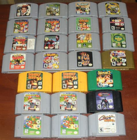 All Things Video Games: Wow!! Tons of games just in, Nintendo 64 ...