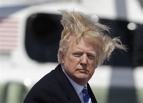 12 Photos Of Trump Boarding Air Force One On A Very Windy Day