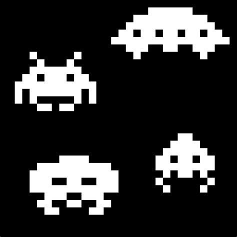 Space Invaders Alien Gif