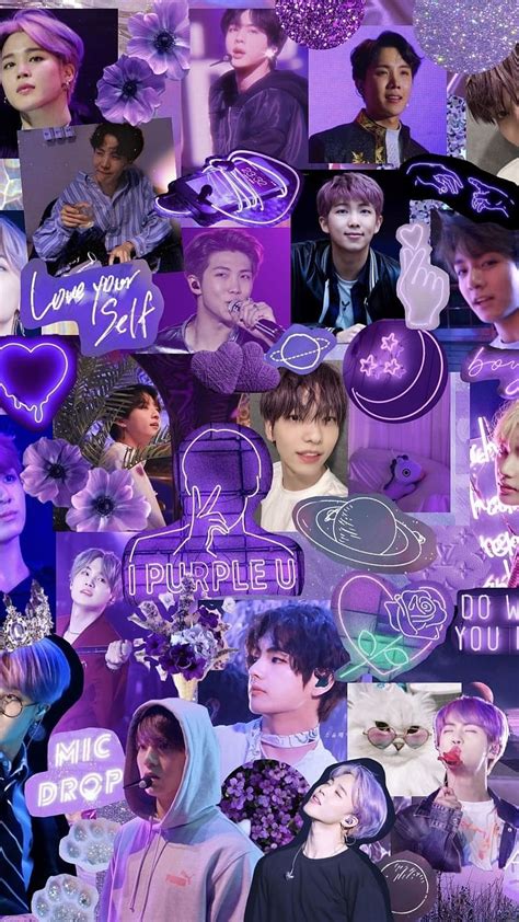 534 Wallpaper Bts Purple Aesthetic Images - MyWeb