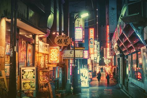 1280x720px | free download | HD wallpaper: Cities, City, Japan, Neon ...