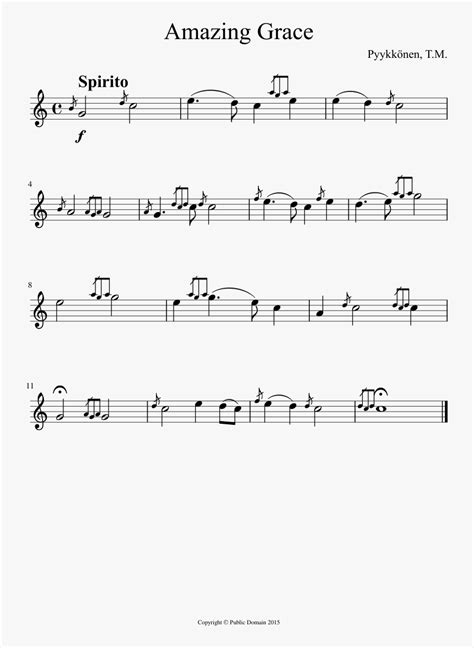 Free Amazing Grace Sheet Music For Bagpipes, HD Png Download - kindpng