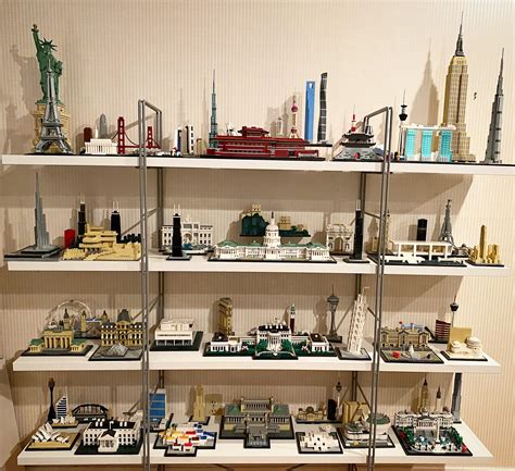 I now have every LEGO Architecture set built and the collection is ...