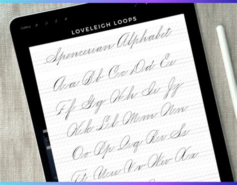 Beginner's Guide To The Spencerian Script [Tutorial] — Loveleigh Loops