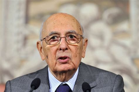 Italy’s President Giorgio Napolitano Resigns - WSJ