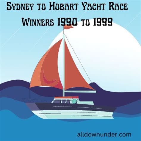 Sydney to Hobart Yacht Race Winners 1990 to 1999 - All Down Under