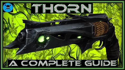 THORN Destiny 2 Full Weapon Review! A Complete Guide To Thorn! - YouTube