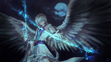 Anime Angel Boy With Magical Arrow, HD Anime, 4k Wallpapers, Images ...