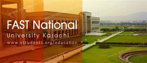 FAST National University Karachi Admission 2017 Fast NU Fee Structure