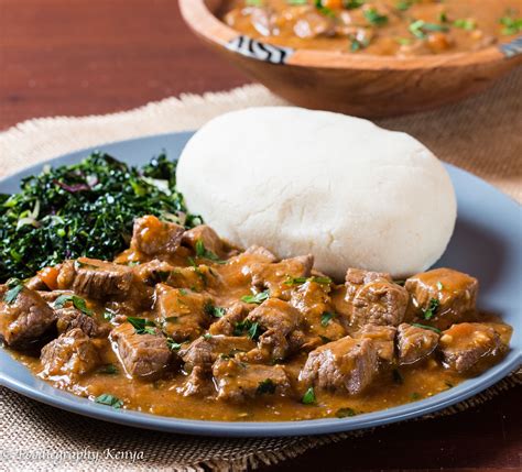 Classic Kenyan Beef Stew and Ugali