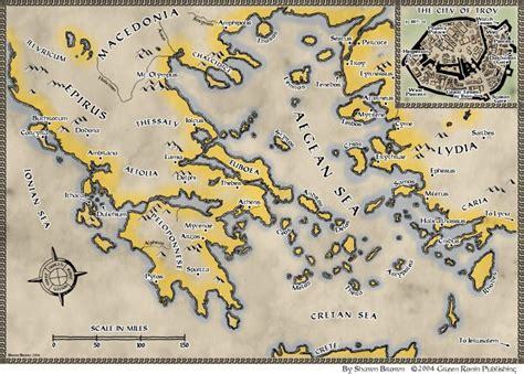 Trojan War Map by shawnbrown on DeviantArt