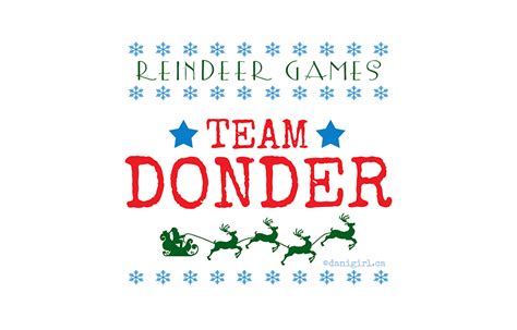 Donner Reindeer Donder