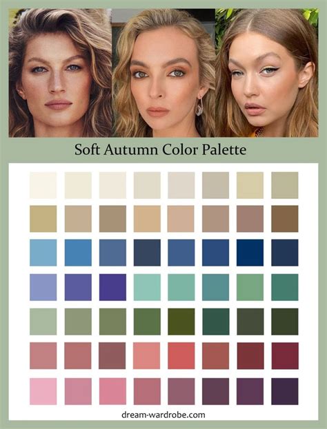 Soft Autumn Makeup, Soft Autumn Color Palette, Colour Pallete, Fall ...