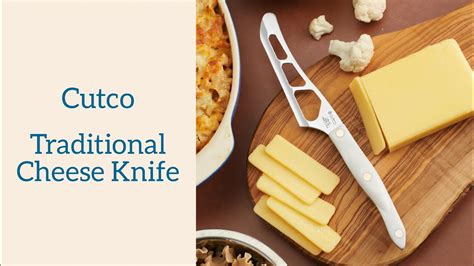 Cutco Traditional Cheese Knife - YouTube