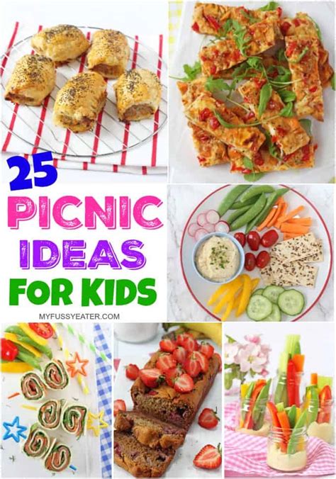 25 of the Best Picnic Food Ideas for Kids - My Fussy Eater | Easy ...