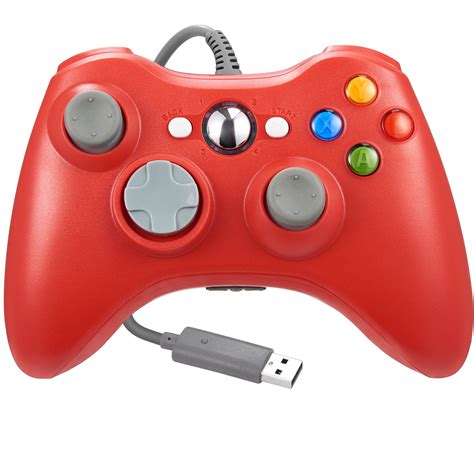 LUXMO Wired Xbox 360 Controller for Xbox 360 and Windows PC Windows 10/ ...