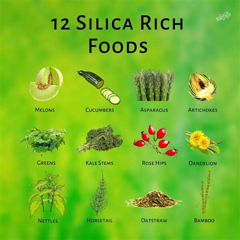 12 Silica Rich Foods | Bone healing foods, Natural skin health, Bone ...