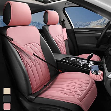 Snagshout | 2 Pack Leather Front Car Seat Covers, Universal Sideless ...