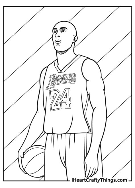 Kobe Bryant Coloring Pages